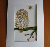 studio1world bahai inspired art - Diverse Bird cards - Artcards made with glass paint